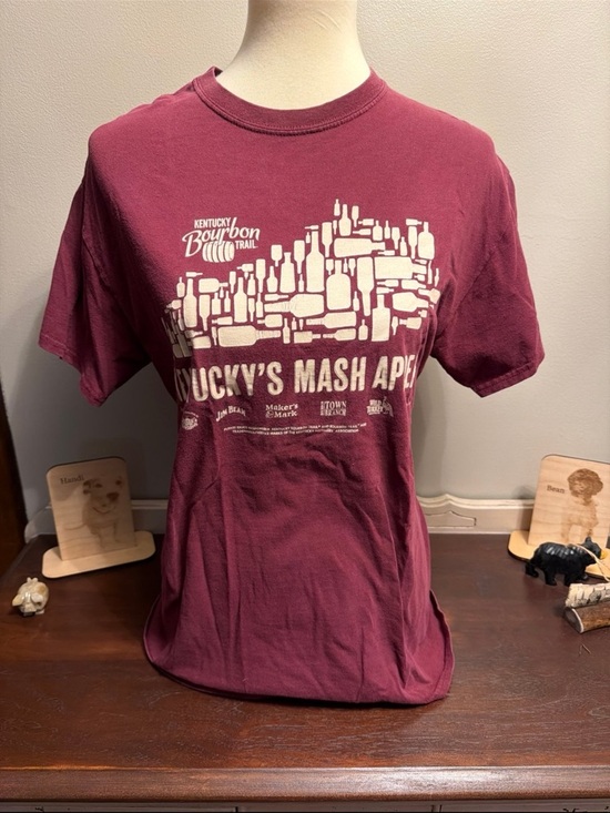 Gildan Other - Kentucky Bourbon Trail 'Kentucky's Mash Appeal' Maroon Tee